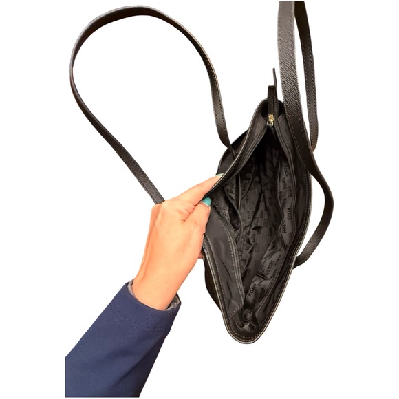 Michael Kors Brown Tote with Gold Accents - Picture 6 of 11